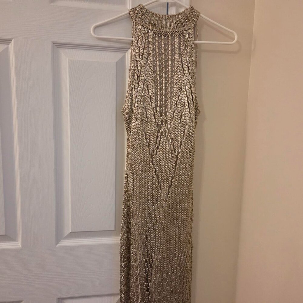 Venus Crochet Maxi Dress